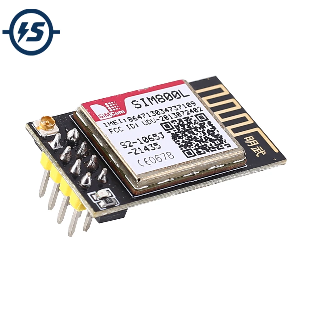 SIM800L GPRS GSM Wireless Module SIM Card Core Board TTL SPI Wireless ...