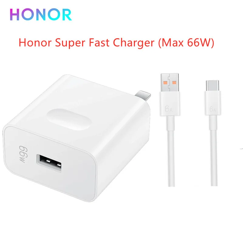 Original Honor Supercharge Charger Adapter Max 66w 11v6a Intelligent