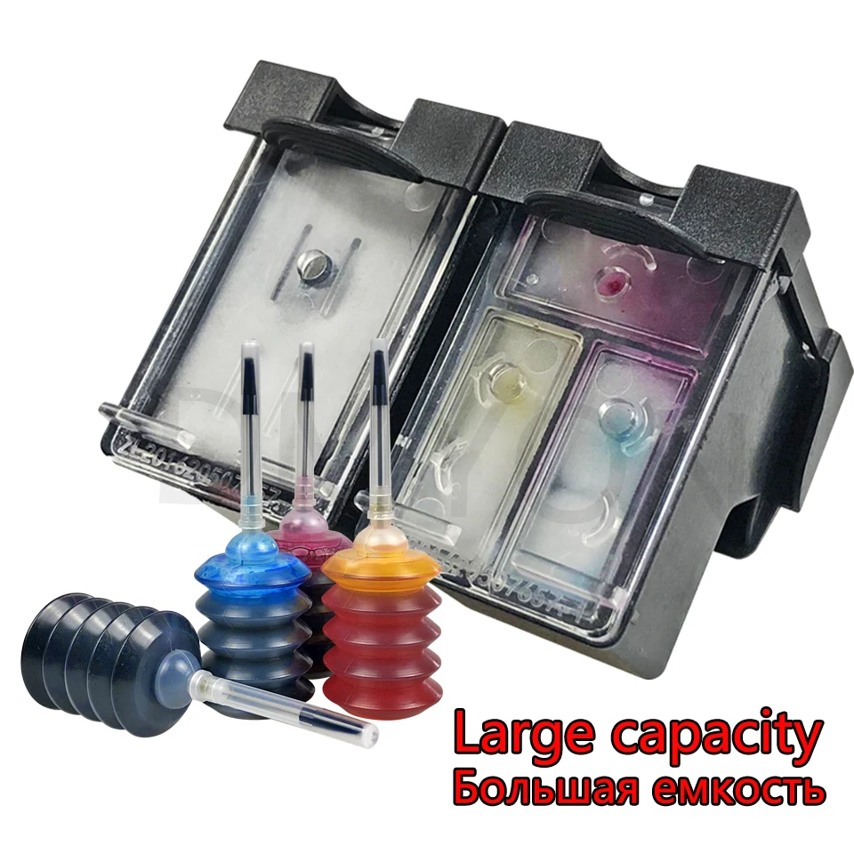 DMYON 60 чернильный картридж большой емкости совместимый для HP Deskjet F2480 F2420 F4480 F4580 F4280