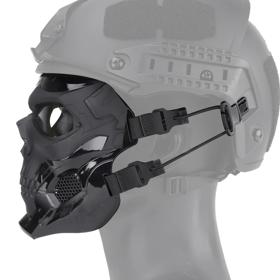 Вечерние Маски на Хэллоуин WST череп тактическая маска для охоты для быстрой стрельбы на открытом воздухе защитная маска для лица