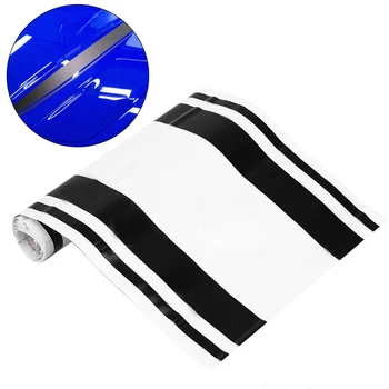 

Hood Stripe Sticker Spear Decals car drcor durable 2pcs Set 2015-2017 Ford Mustang high quality