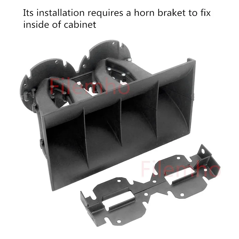 Polegada para Sistema de Endereço Alto-falante com 2x1.4 Pinça Alto-falante Profissional Line Público Áudio Home Theater v8 - Image 3