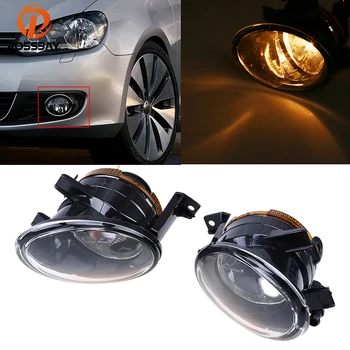 

POSSBAY Car Fog Light Assembly 9006 12V 55W Light Bulbs for 2009 2010 2011 2012 2013 VW Golf MK6 Halogen Fog Lamps Daylight