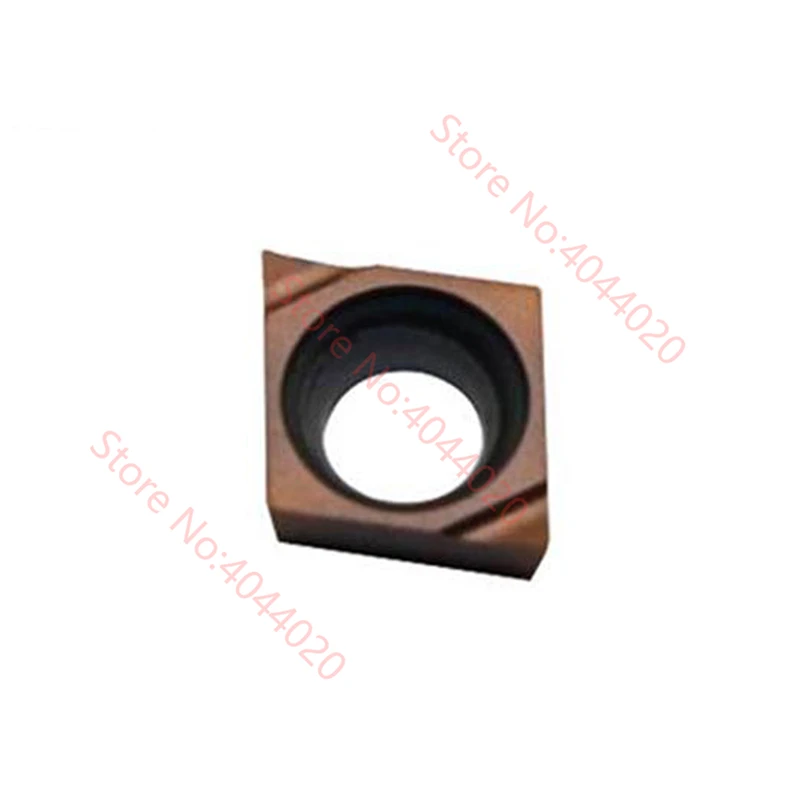 

PROSPECT CCGT030101L-F/CCGT030102L-F/CCGT030104L-F/CCGT040101L-F/CCGT040102L-F/CCGT040104L-F P6205 Carbide Inserts 10Pcs/1Box
