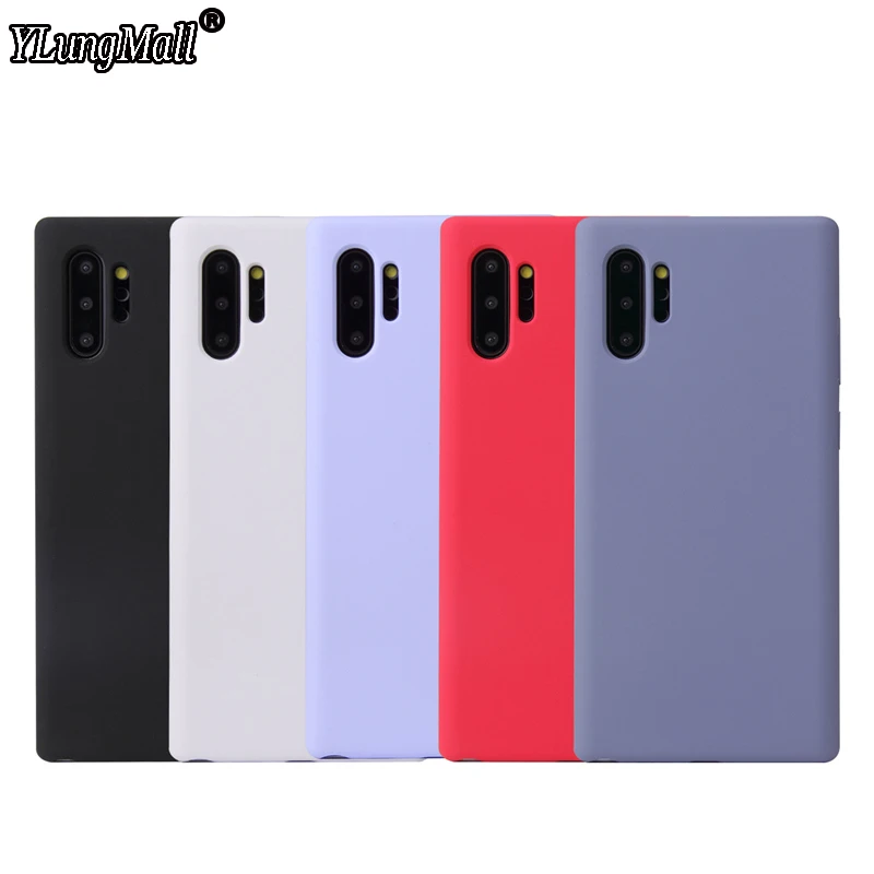 

For Samsung Galaxy Note 10 Case Note10 Plus S10 Plus S10e Cover Original Liquid Silicone Soft Phone Case for Galaxy Note 10 Case