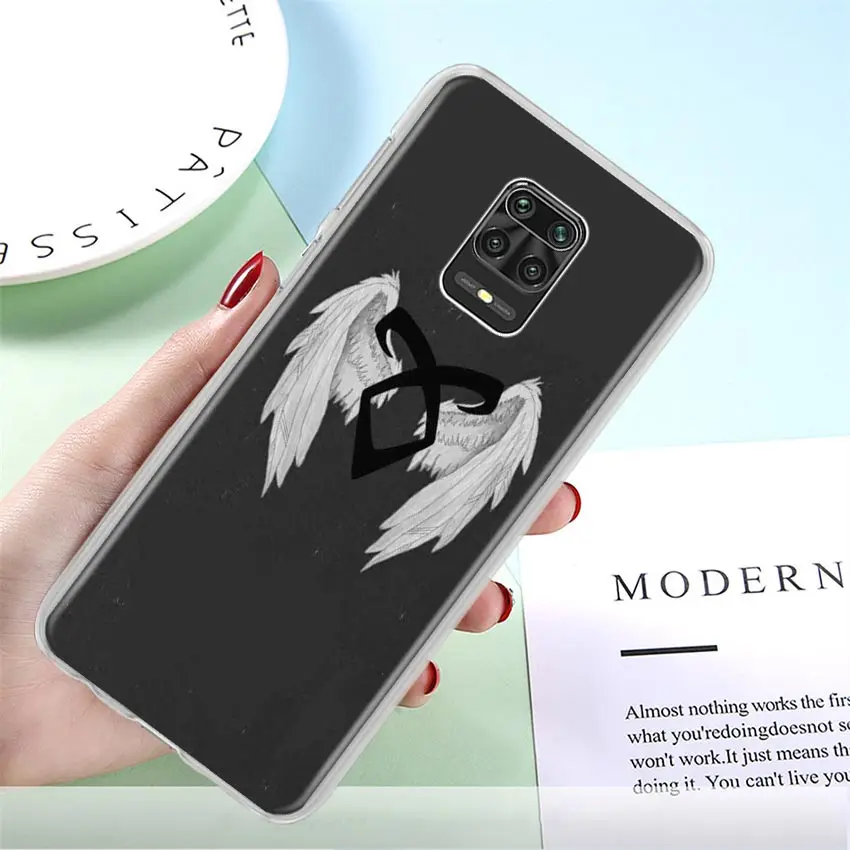 shadowhunters Phone Case for Xiaomi Redmi Note 9 Pro 8T 9S 7 8 Pro 9A 9C 7A 8A K20 K30 Pro Hard Cover