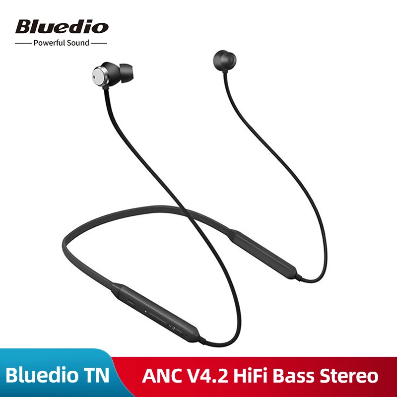 

Original Bluedio TN Bluetooth Wireless Earphones ANC V4.2 HiFi Bass Stereo Magnetic Sport Music Headset Mic For Phones