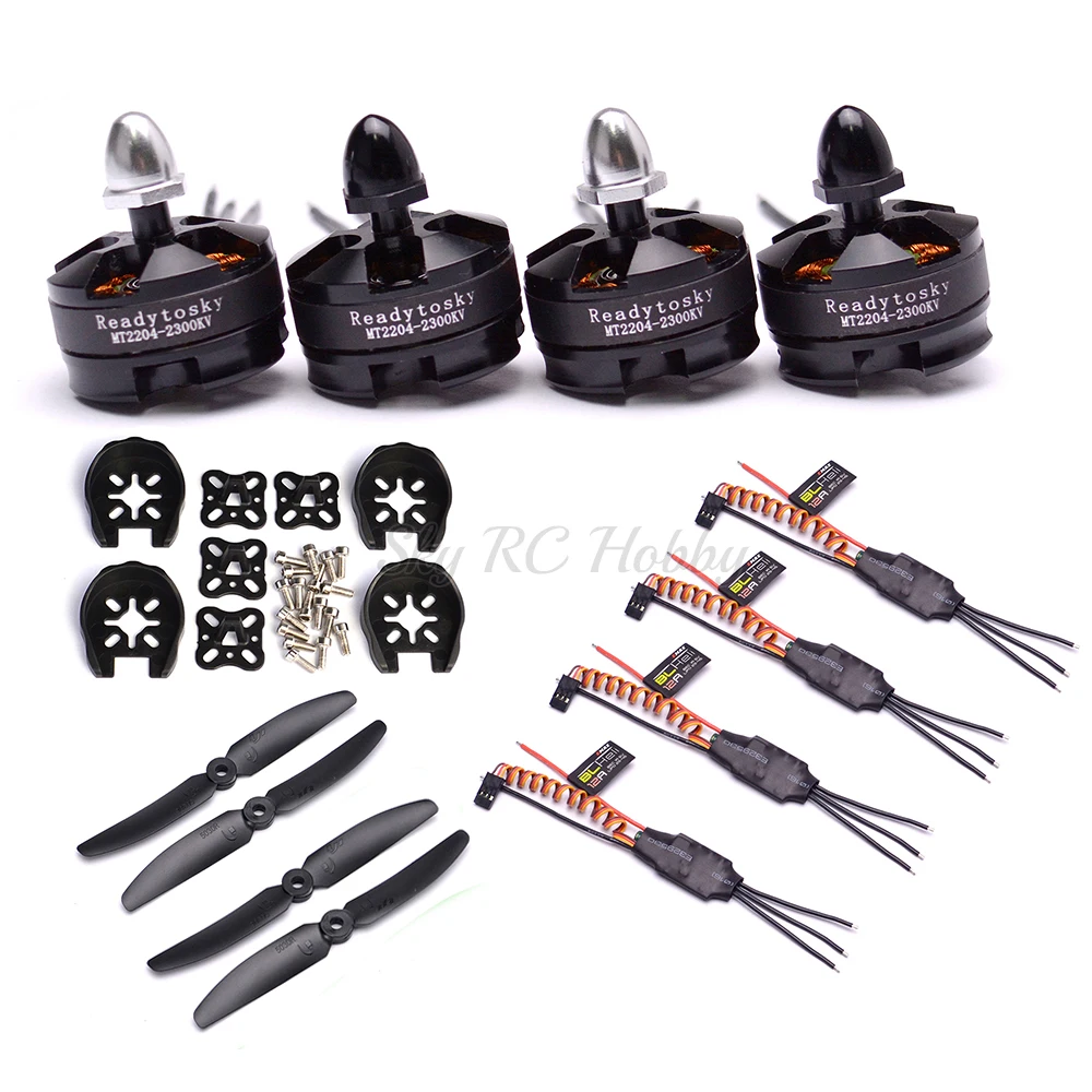MT2204 2204 2300KV безщеточный + Emax blheli программа/Simonk 12A ESC 5030 опора для QAV250 quadcopters robocat 270