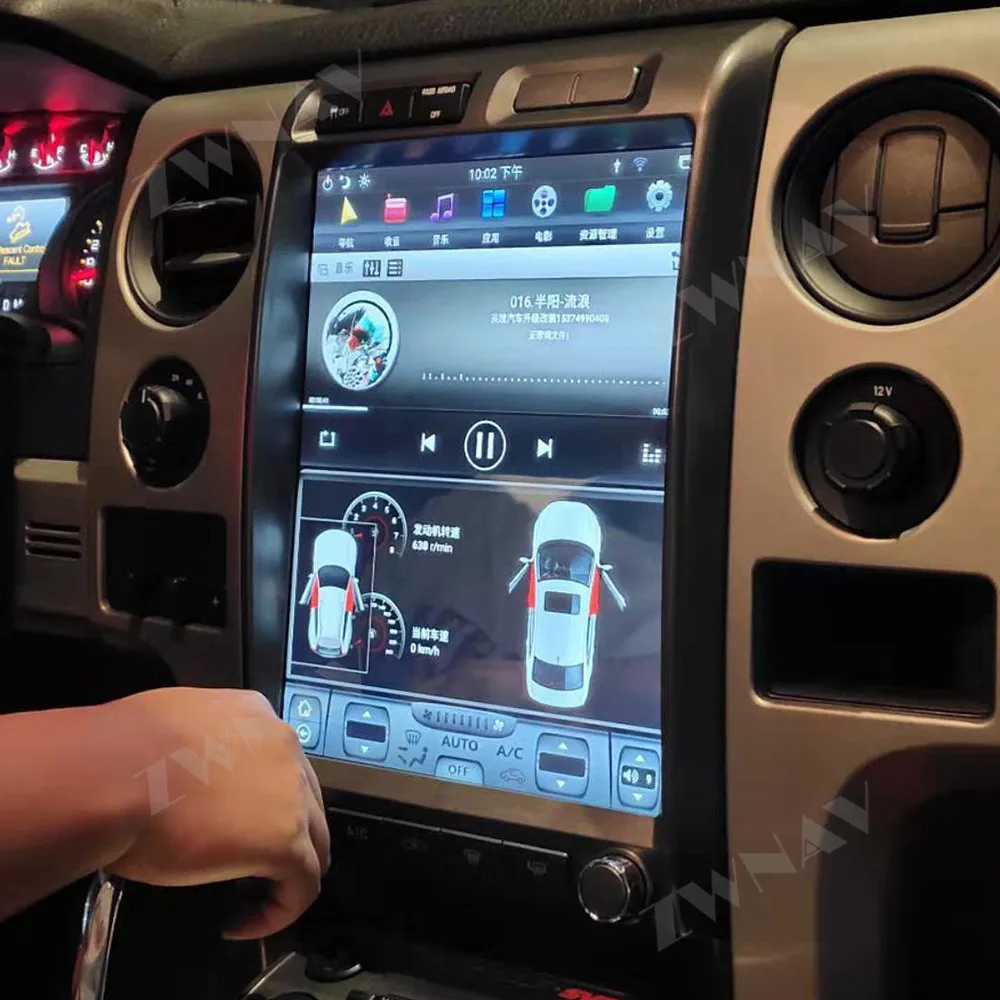 128gb Tesla Screen Carplay For Ford 