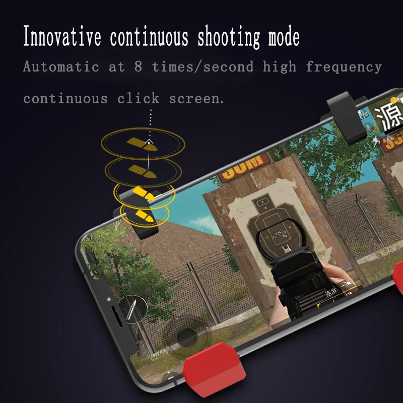  PUBG Controller Mobile Phone Gaming Trigger for PUBG Gamepad Shooter Fire Button Joystick for iPhon
