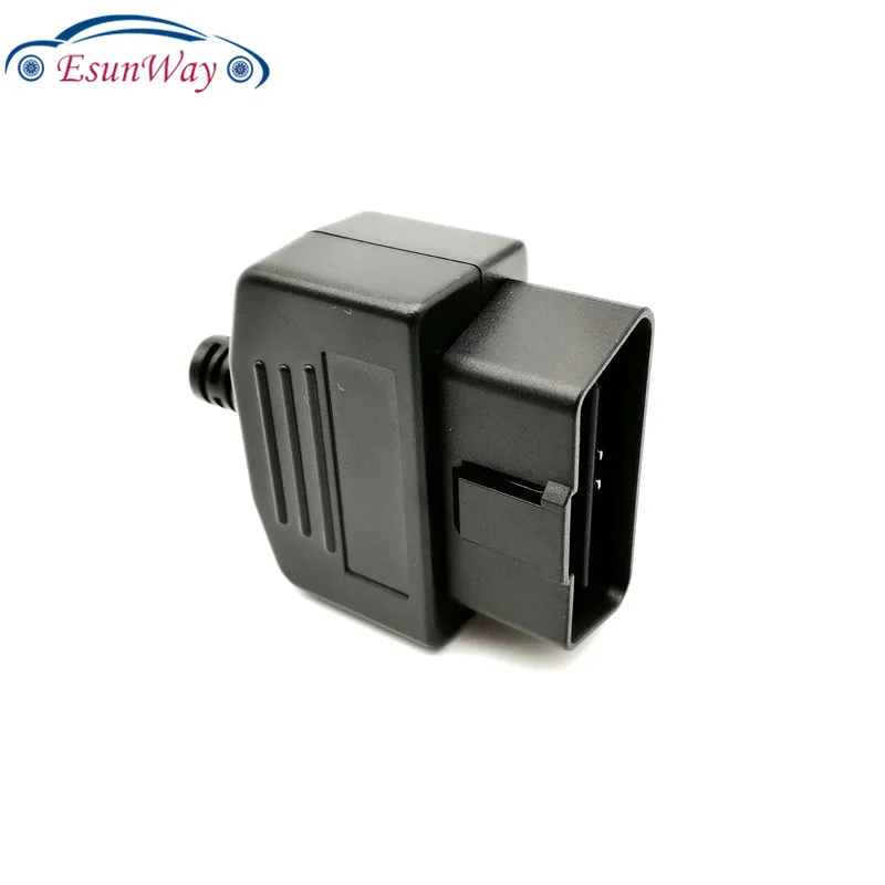 50 шт./лот OBD2 16Pin разъем OBD штекер 180 градусов передача OBD2 адаптер автомобильные аксессуары инструмент