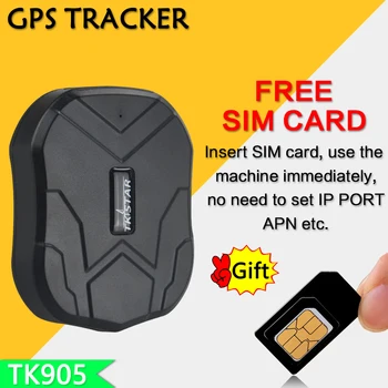 

TK905 TKSTAR Waterproof Mini Truck Car vehicle GPS Tracking Device Magnet GPS tracker Locator Realtime Tracking Free platform