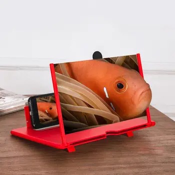 

Fashion Mobile Phone Screen Magnifier 3D High Definition Creative Pulling Screen Magnifier Desktop Stand