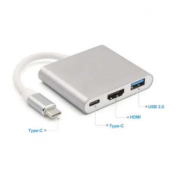 

Type-C to HDMI Adapter for Nintendo Switch Console to TV Video Digital Converters Replacement Dock for Samsung Galaxy S8 Mate 10