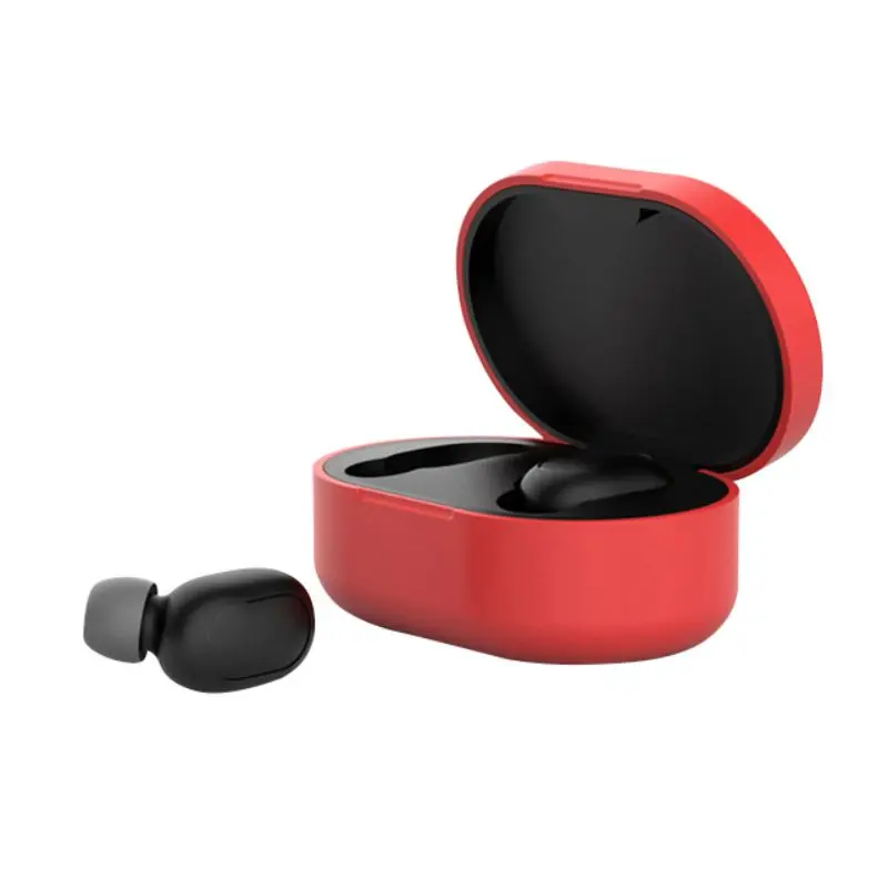 

For Redmi AirDots Youth Bluetooth Headset Silicone Protective Case Suitable For Xiaomi Redmi Airpods Protective Case
