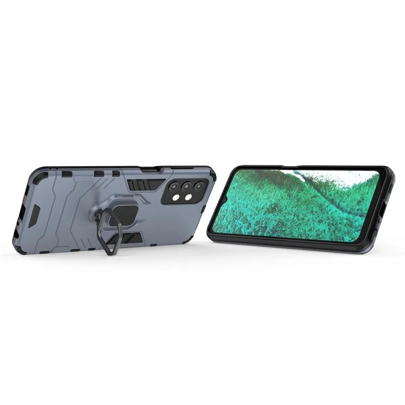 Кольцом держателем для Samsung Galaxy A32 чехол A12 A42 5G A7 A8 плюс 2018 телефона повышенной