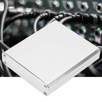 

Silver Aluminum Alloy Enclosure PCB Instrument Shell Electronic Cooling Project Box 15X67X75Mm