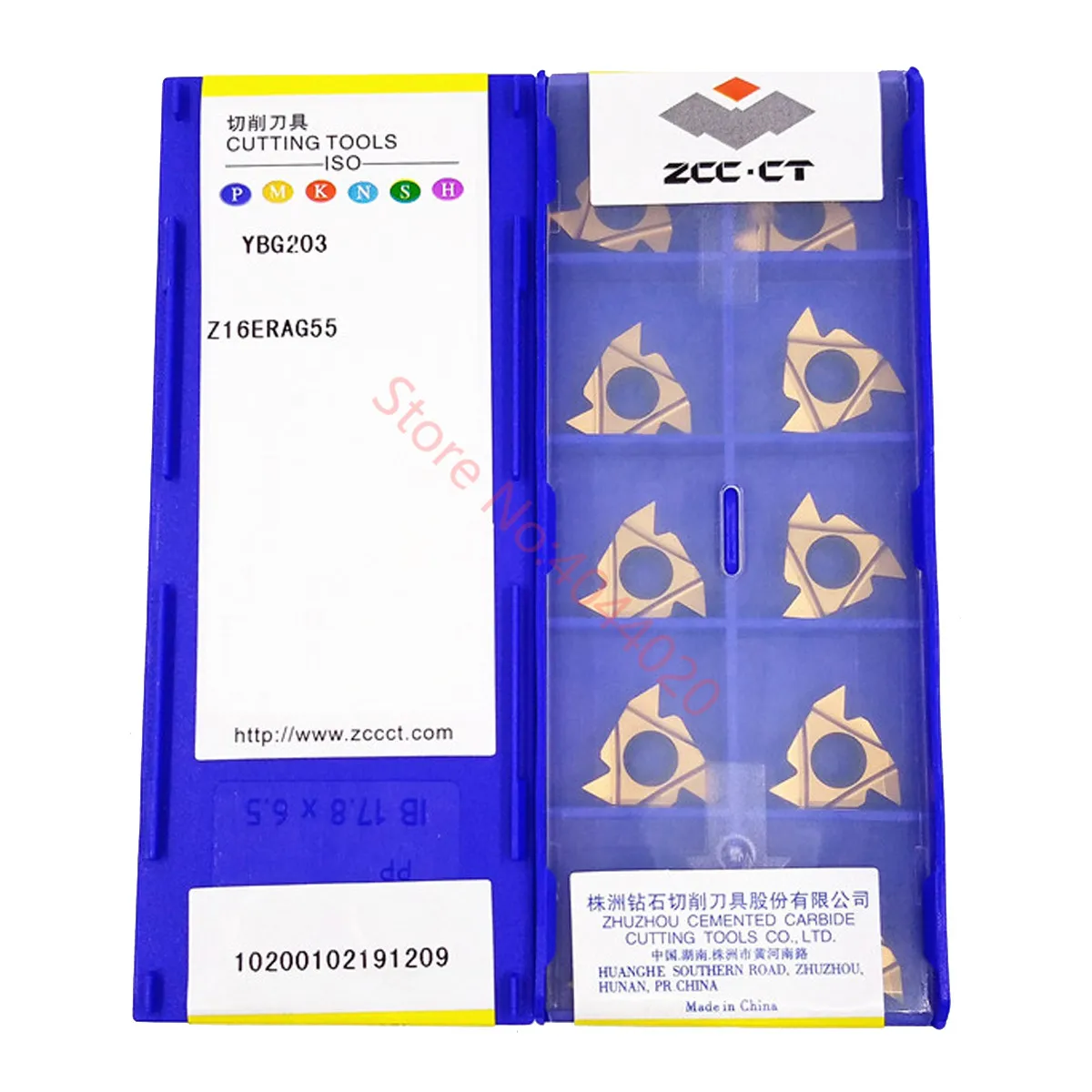 

ZCC.CT Z16IRAG55 Z16IRAG60 Z16ERAG55 Z16ERAG60 YBG203 карбидные вставки 10 шт.