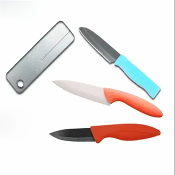 

Creative Hot New 1 pc Mini Knife Hard Sharpener Stone Abrader Sharpening Tool Practical Portable Knife Kitchen Tools
