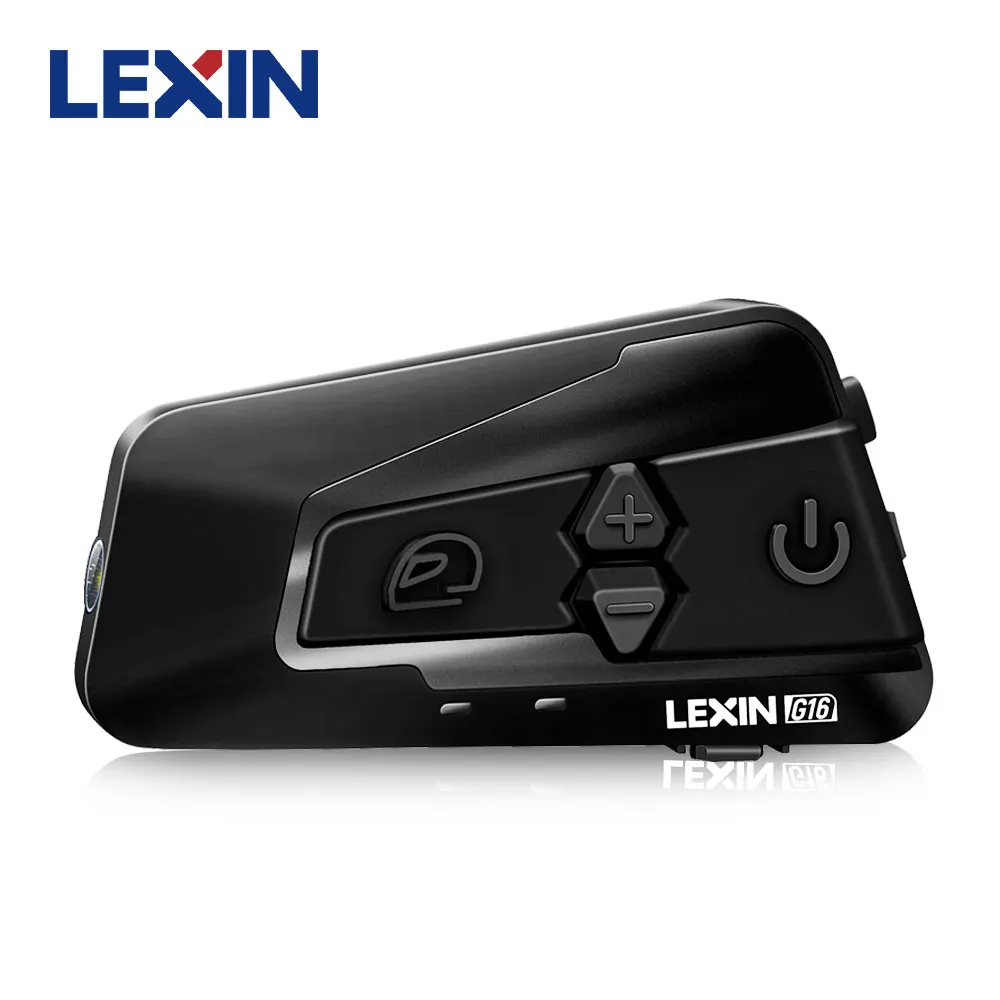 2021 Lexin G16 16 Riders Motorcycle Intercom,Bluetooth with
