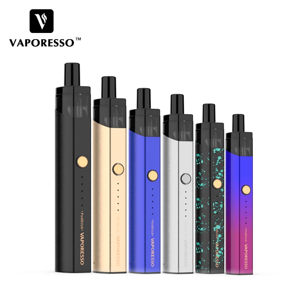 Электронная сигарета Vaporesso набор для вейпа с атомайзером и емкостью 2 мл 1 3 Ом 900