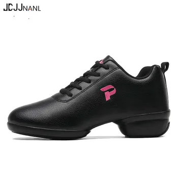 

High Quality PU Women's Modern Dance Shoes Ladies Jazz Dancing Shoes Sneakers Dancing Shoes For Woman Sports Shoes Female
