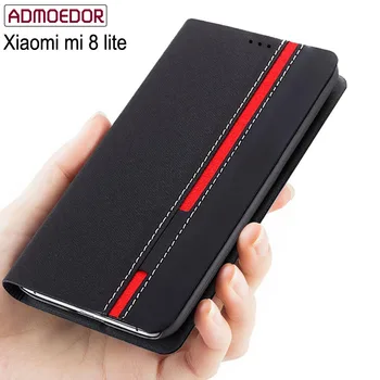 Перейти на Алиэкспресс и купить Кожаный чехол-книжка xiaomi mi 8 lite для xiaomi redmi note 5 5a 6 7 5s 8 8A 8T 7s 9 K20 K30 pro