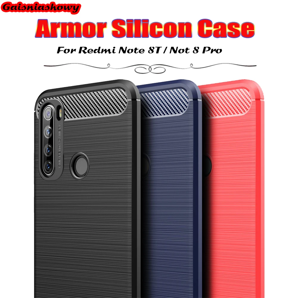 For Redmi Note 8 Pro 8T Case Shocproof Armor Silicon Xiaomi 7 7S 6 Rubber Protective Phone Cover |