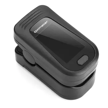 

1PC Pulse Oximeter Blood Oxygen Pulse Rate Fingertip Gauge Saturation Monitor for Home Finger Clip Oximetry Heart Rate Monitor