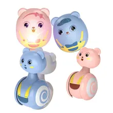 

Baby Tumbler Rattle Toys Sliding Deer Baby Educational Toys Newborn Teether Infant Hand Bell Mobility Rattles For 0-12 Months