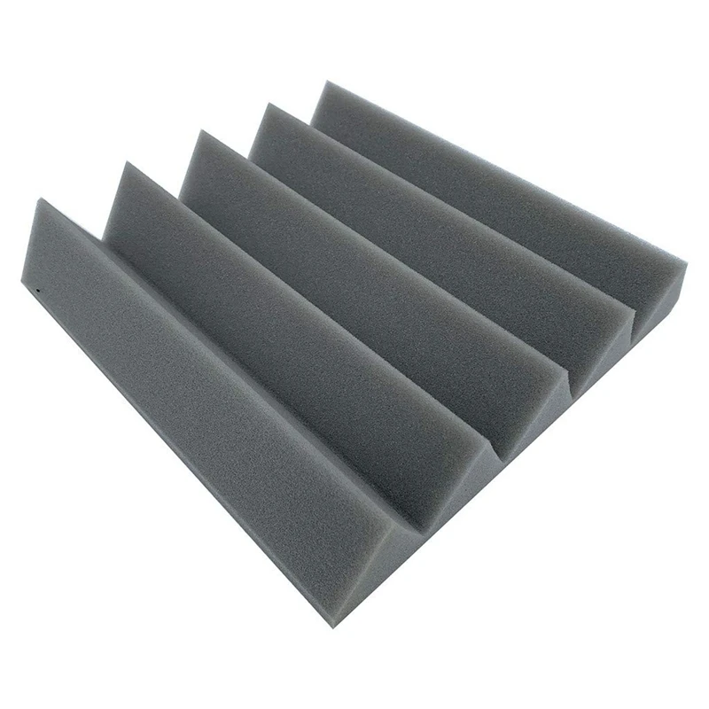 

3D Soundproof Sponge Sticker,Five Slots Acoustic Foam Panel Stop Absorption Studio Ktv Sound For Home Decor Art Bedroom Bathroom