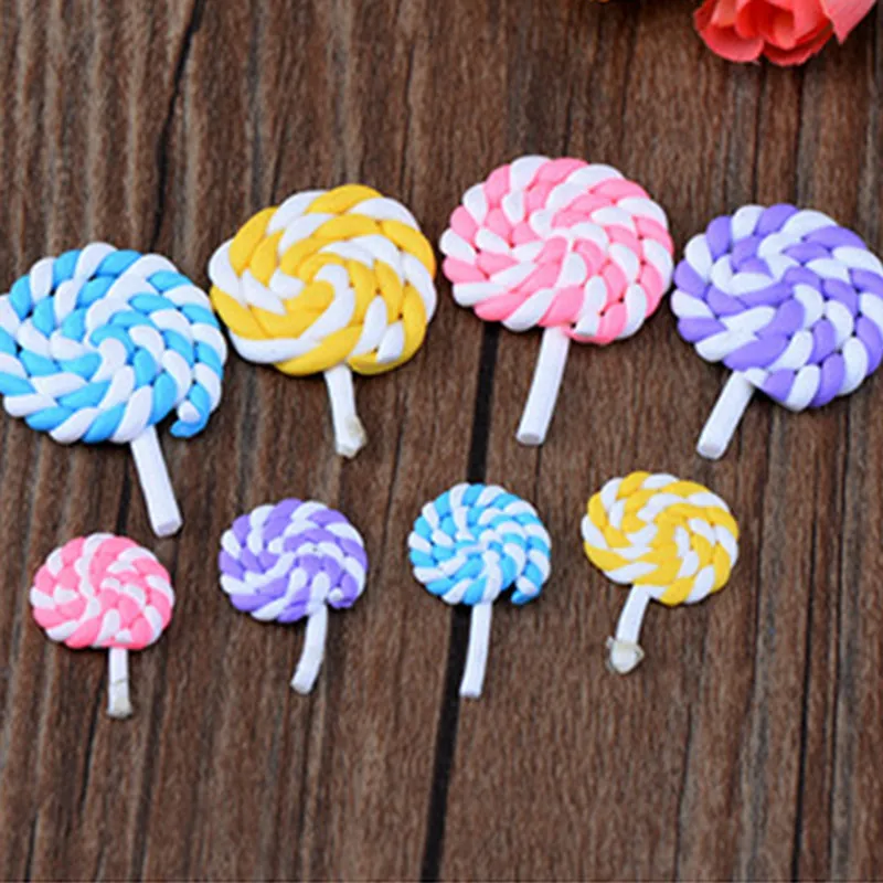 10 шт 2019 карамельные плоские задние кабошоны из полимерной глины мягкие глиняные