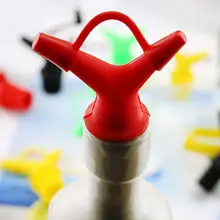 Двухголовый соевый соус бутылка Пробка для рта винная пробка перевернутое масло сопло дефлектор жидкости