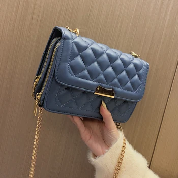 

Louis Brand Mini Leather Crossbody Bags for Women Chain Shoulder Messenger Bag Lady Travel Purses and Handbags Cross Body Bag