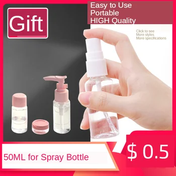

Travel sub-bottle set small spray empty bottle pot cosmetic spray bottle water supplement fine fog for Alcohol Sterilization Gel