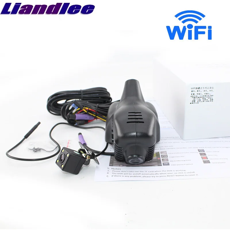 Liandlee для Volkswagen VW Touran 2003 ~ 2015 Автомобильная дорожная запись WiFi DVR камера вождения