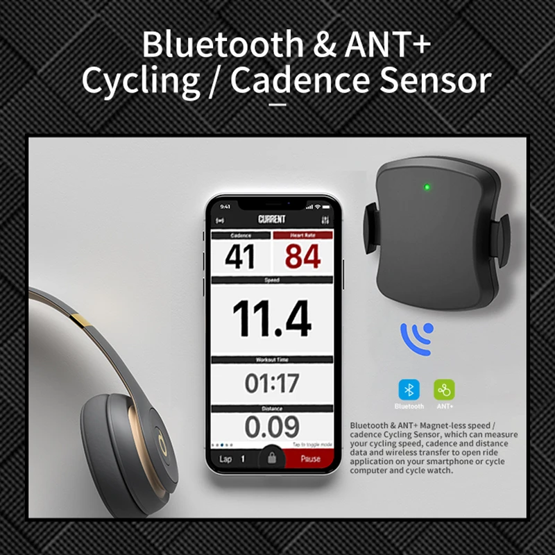 BOX CYCPLUS - capteur de Cadence sans fil pour vél... - Grandado