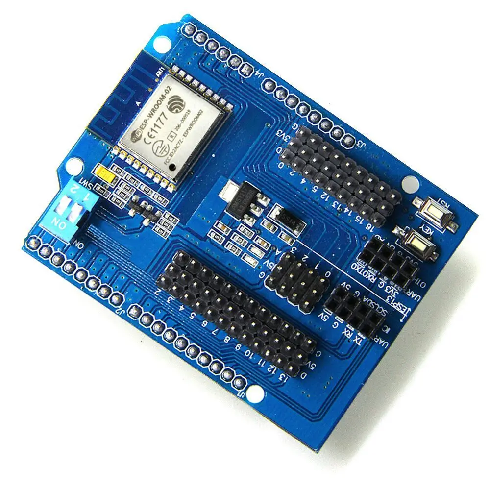 ESP8266 веб-сервер серийный WiFi Щит Модуль с ESP-wroom-02 для Arduino UNO R3