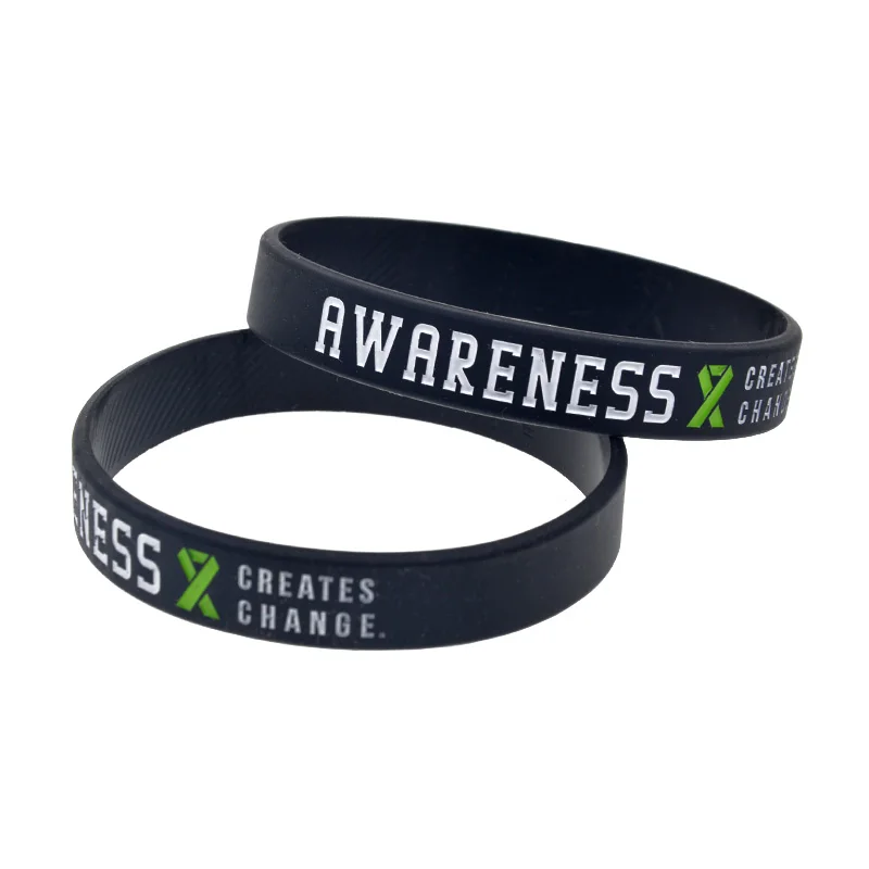 Custom Cancer Awareness Bracelets  Cancer Wristband Colors  Reminderband