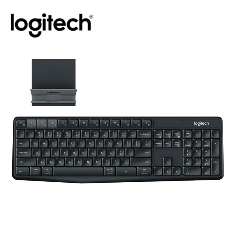 Беспроводная клавиатура Logitech K375S 104 клавиши Bluetooth 2 4 ГГц USB с подставкой