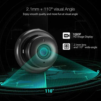 

720P HD Home Security IP Camera Two Way Audio Intelligent Auto Tracking Of Human Home Security Surveillance Mini Wireless Camera