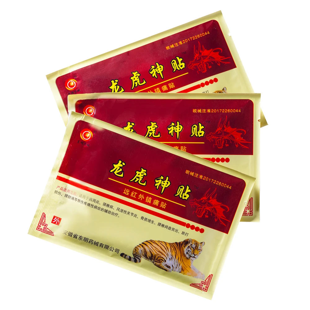 16 шт. Дракон пластырь Tiger Balm боль в теле Расслабление суставы боль пластырь убийца медицинские расслабляющие наклейки D1509