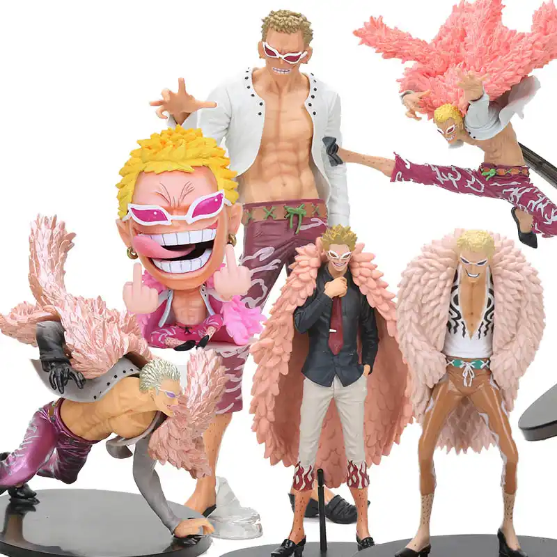 ドフラミンゴワンピースアニメアクションフィギュアgk Qリビング版 図中指版 ドフラミンゴpvcフィギュア玩具brinquedos Null Aliexpress