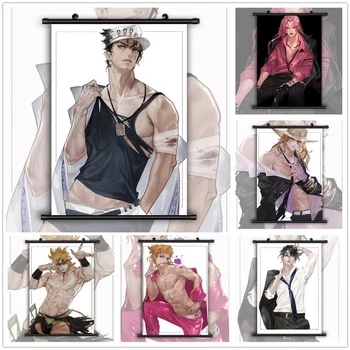 

JoJo's Bizarre Adventure Anime Manga HD Print Wall Poster Scroll