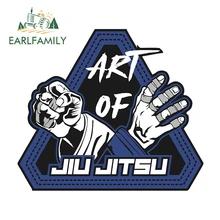 EARLFAMILY 13cm per Art of Jiu Jitsu Funny JDM adesivi per auto fai da te Camper ocmazione Scratch Body per auto impermeabile decalcomania del veicolo