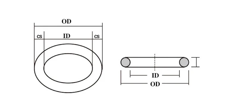 1.7mm 1.72mm 1.78mm 1.8mm 1.9mm 2mm Junta de lubrificação alta