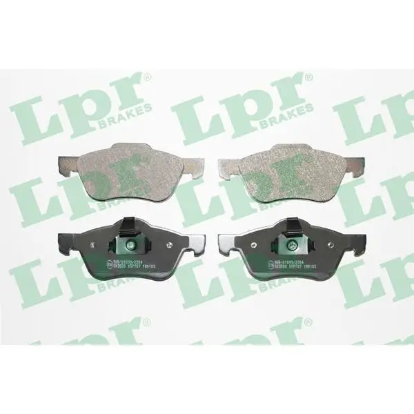Колодки тормозные NISSAN PRIMERA P11 2.0 96-02 передние LPR 05P7
