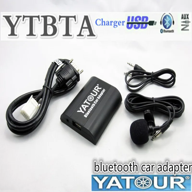 Автомобильный музыкальный комплект YTBTA AUX Bluetooth для Yatour Toyota Corolla Lexus 6 + штырьков