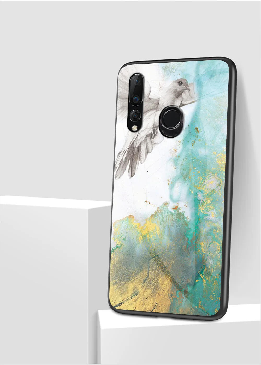 Для huawei Y9 Prime P Smart Plus Z STK-LX1 чехол мраморный глянцевый чехол из закаленного стекла для huawei Honor 10i 20i 10 20 Lite чехол