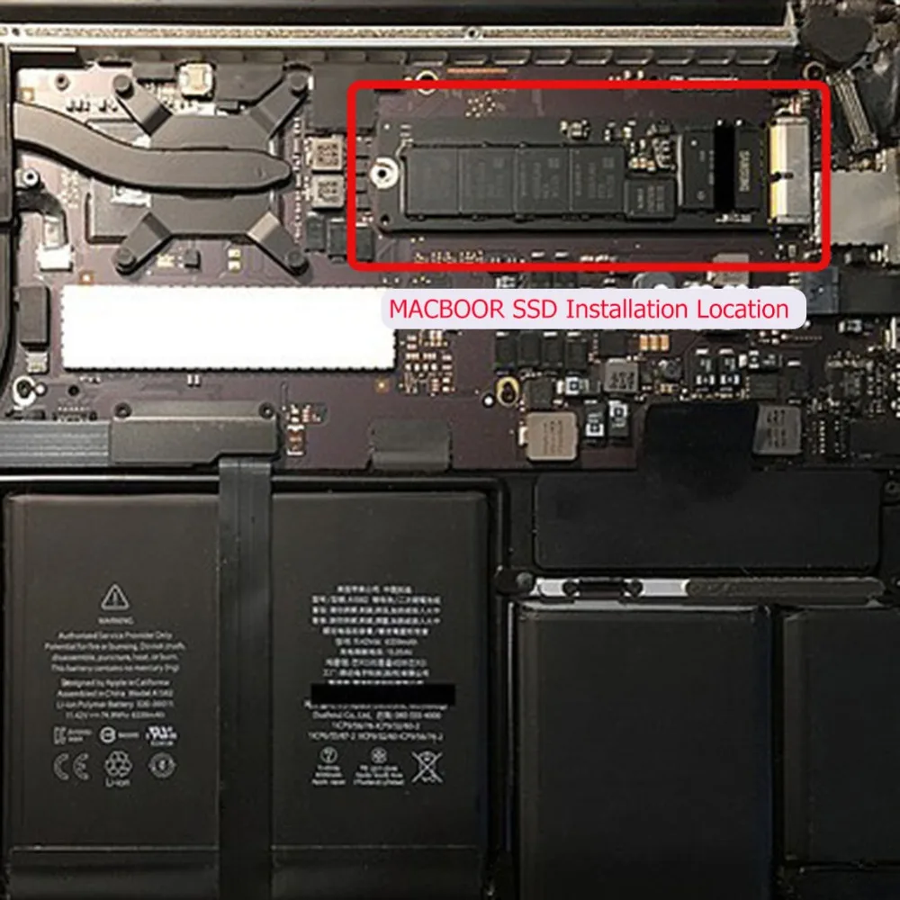 5 шт. карта расширения NVMe PCIe M.2 SSD для Macbook Air 2013 A1465 A1466 для Macbook Pro retina A1398 A1502